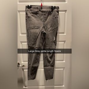 Spanx gray jeggings